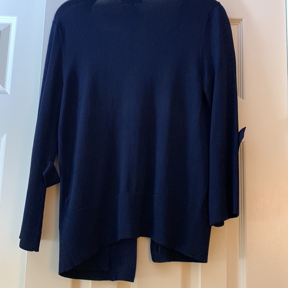 NWT AK Anne Klein Size Small Navy Blue Sweater - Picture 2 of 2
